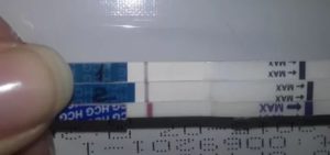 Кровяные выделения, тест положительный