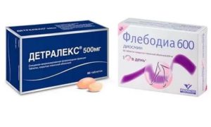 Флебодия 600 и гель Лиотон