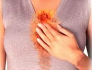 Жжение в груди, пропал голос