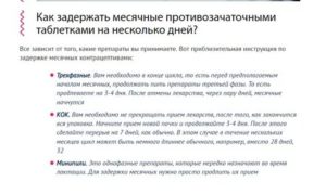 Сдвинуть месячные на неделю раньше