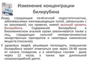 Повышенный прямой билирубин