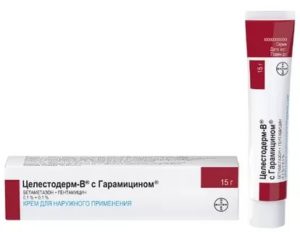 Целестодерм с гарамицином, крем при экземе, может ухудшить состояние пятна?